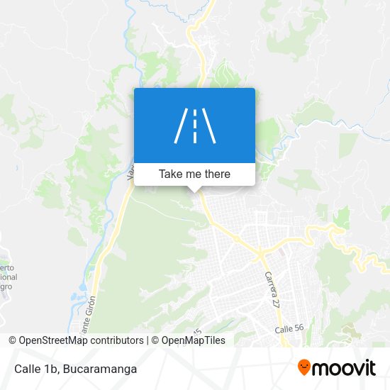 Mapa de Calle 1b