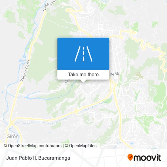 Mapa de Juan Pablo II