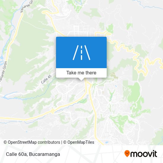 Mapa de Calle 60a