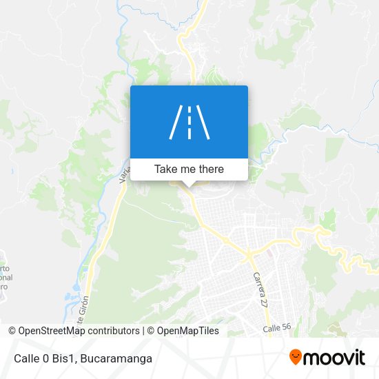 Mapa de Calle 0 Bis1
