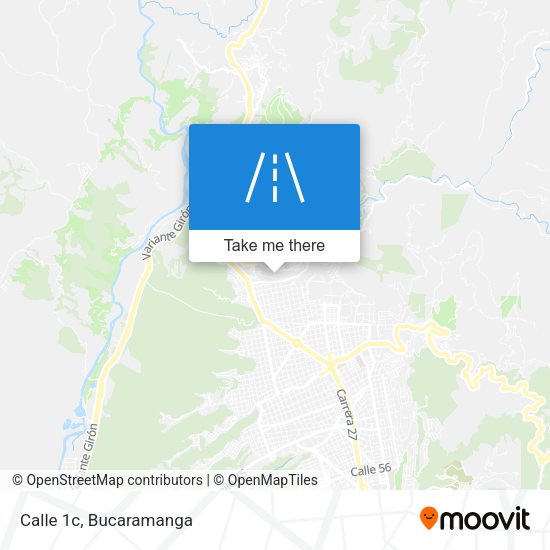Mapa de Calle 1c