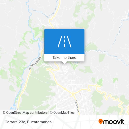 Mapa de Carrera 23a