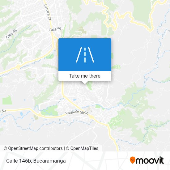 Mapa de Calle 146b