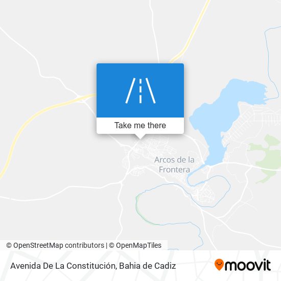 mapa Avenida De La Constitución