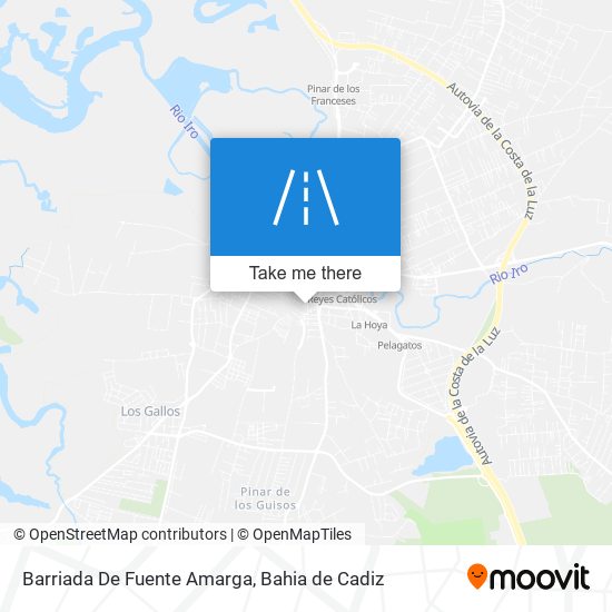 Barriada De Fuente Amarga map