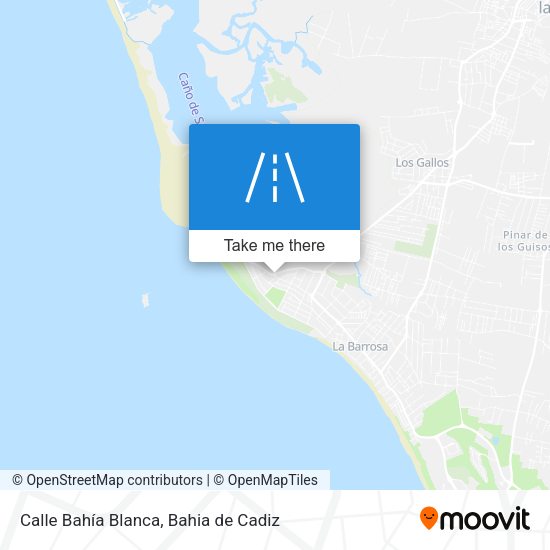 Calle Bahía Blanca map