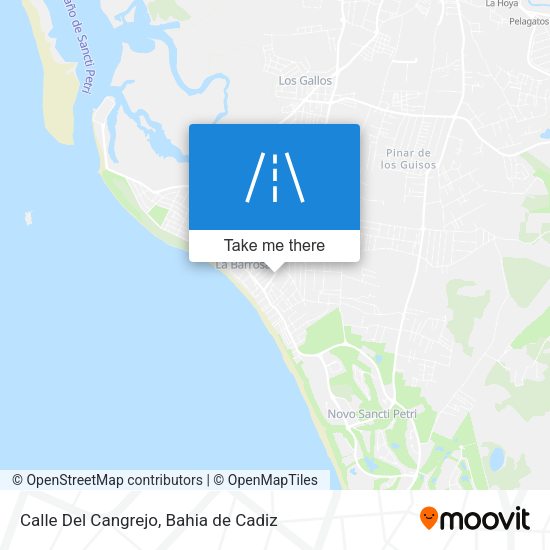 Calle Del Cangrejo map