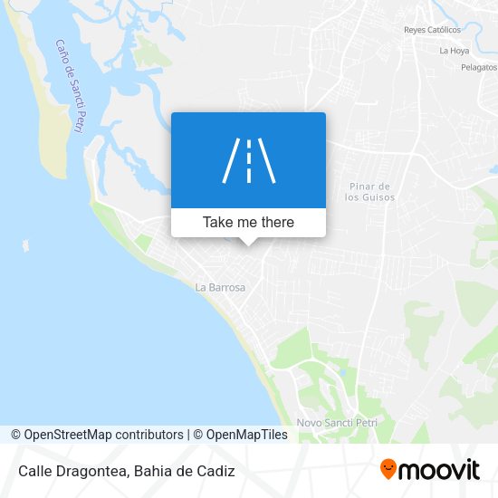 Calle Dragontea map