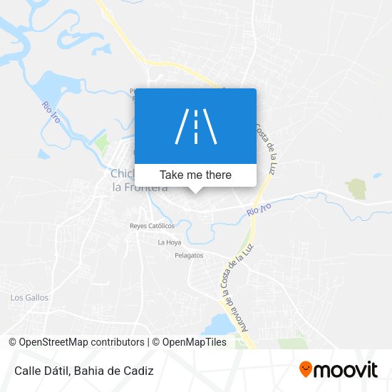 Calle Dátil map