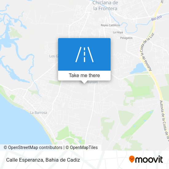 Calle Esperanza map