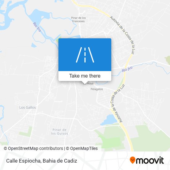 Calle Espiocha map