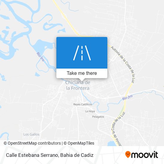 Calle Estebana Serrano map