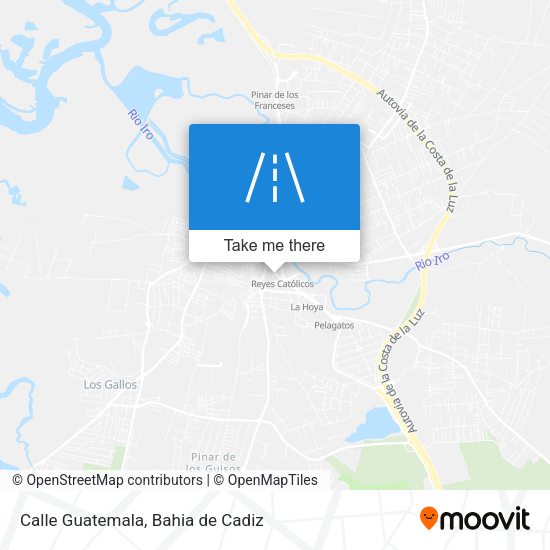Calle Guatemala map