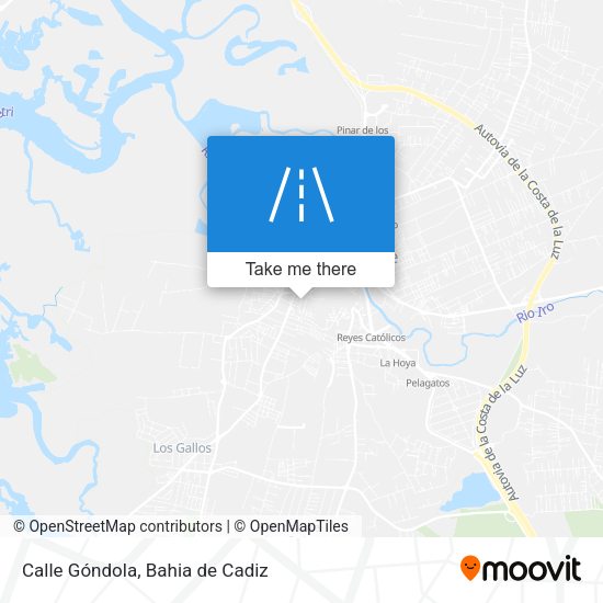 Calle Góndola map