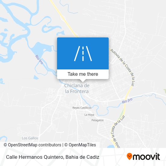 Calle Hermanos Quintero map
