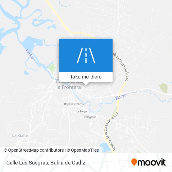 Calle Las Suegras map