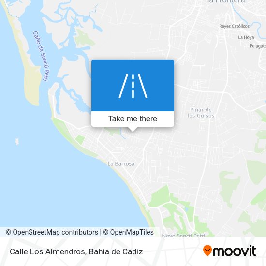 Calle Los Almendros map