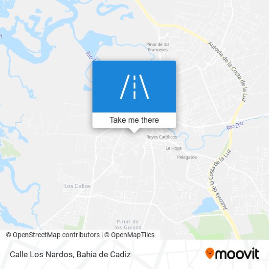 Calle Los Nardos map