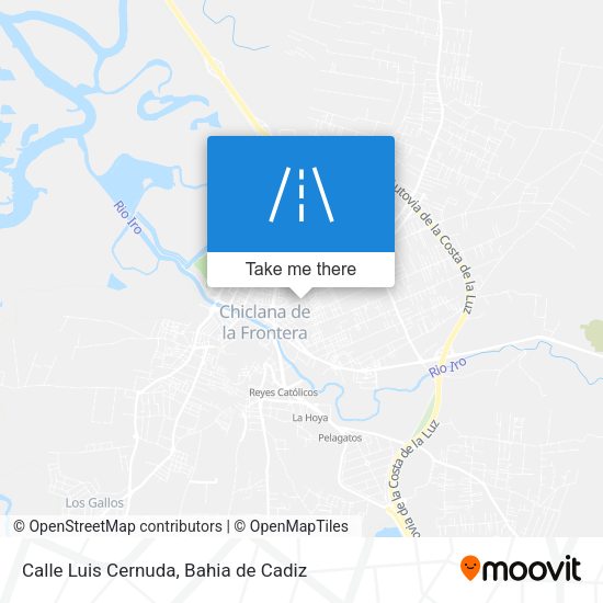 Calle Luis Cernuda map