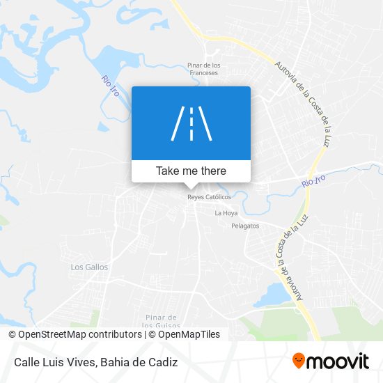 Calle Luis Vives map