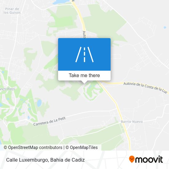 Calle Luxemburgo map