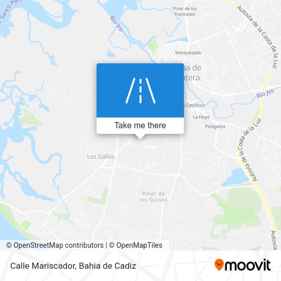 Calle Mariscador map