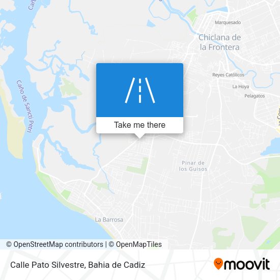 Calle Pato Silvestre map