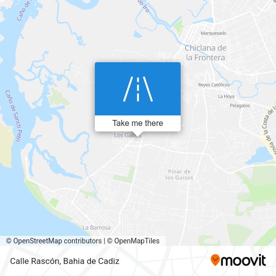 Calle Rascón map