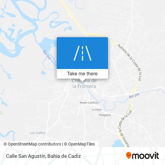 Calle San Agustín map