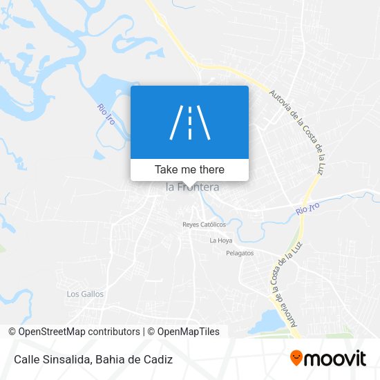 Calle Sinsalida map