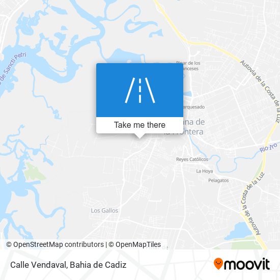 mapa Calle Vendaval