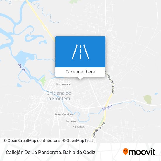mapa Callejón De La Pandereta