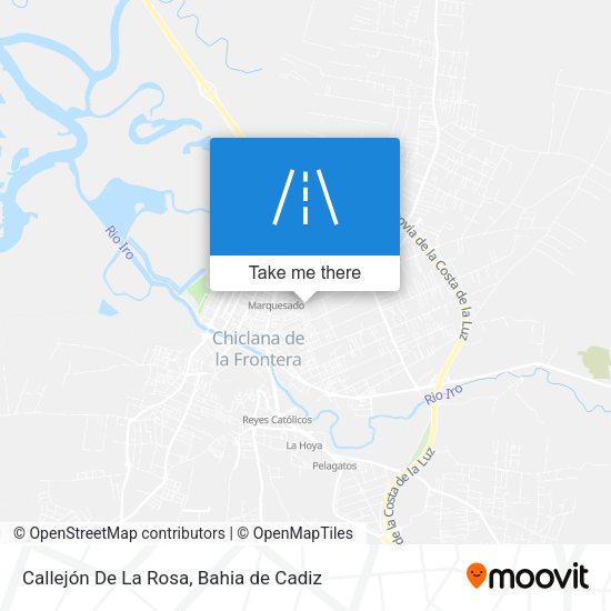 Callejón De La Rosa map
