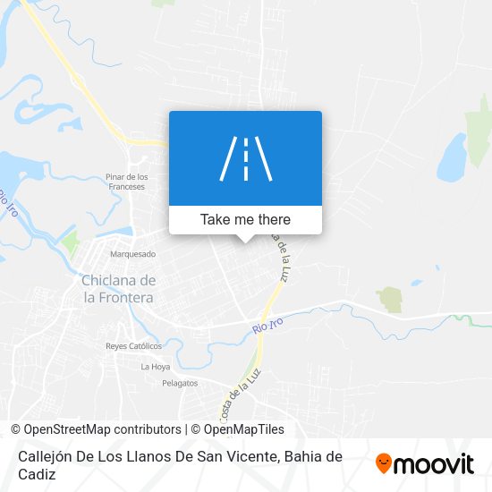 Callejón De Los Llanos De San Vicente map