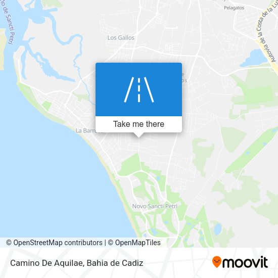 Camino De Aquilae map
