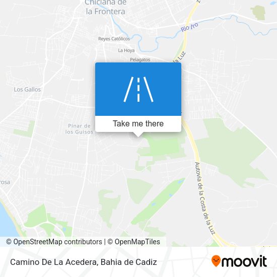 Camino De La Acedera map