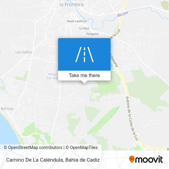 Camino De La Caléndula map