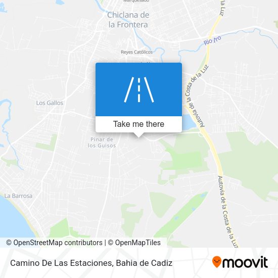 Camino De Las Estaciones map