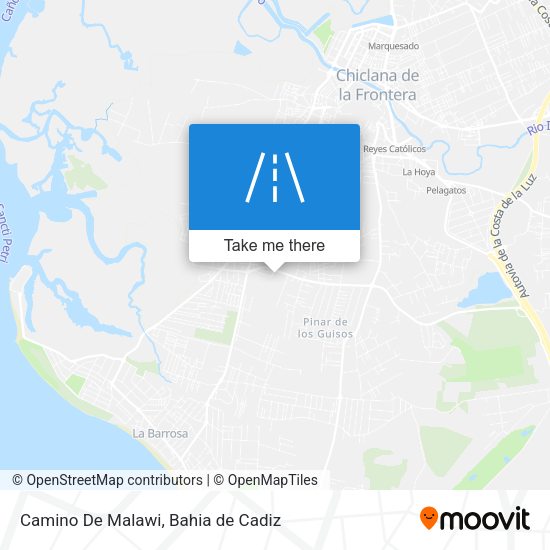 Camino De Malawi map