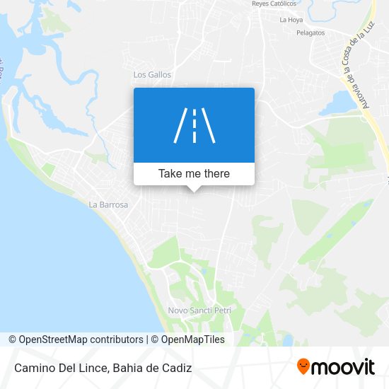 Camino Del Lince map