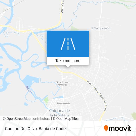 Camino Del Olivo map