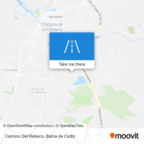 Camino Del Rebeco map