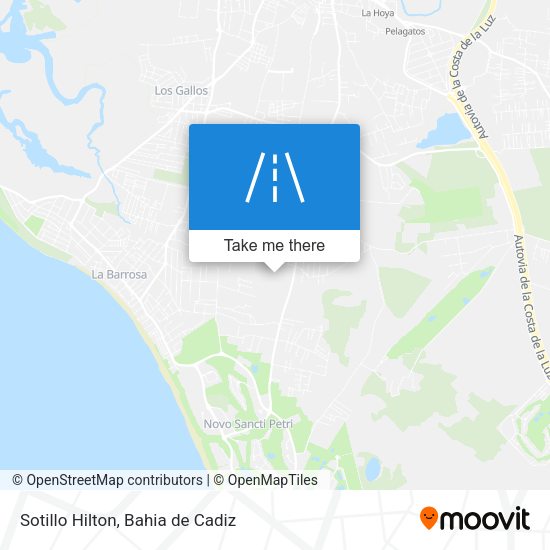 Sotillo Hilton map