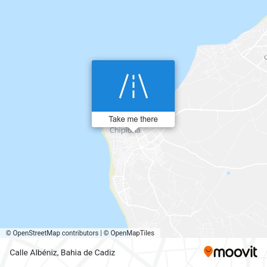 Calle Albéniz map