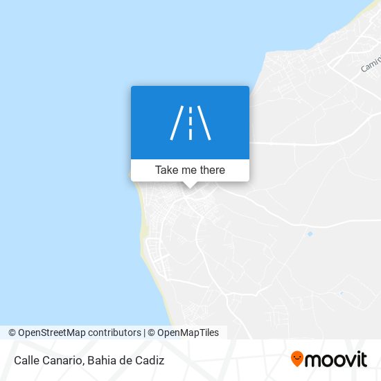 Calle Canario map