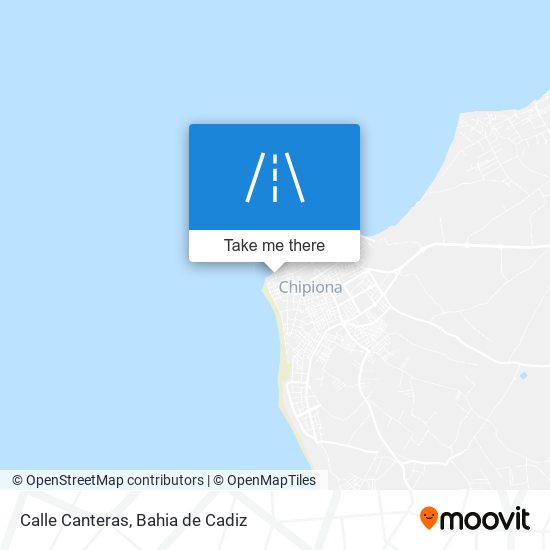 Calle Canteras map