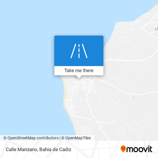 mapa Calle Manzano