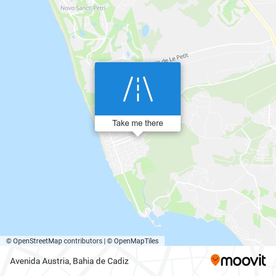 Avenida Austria map