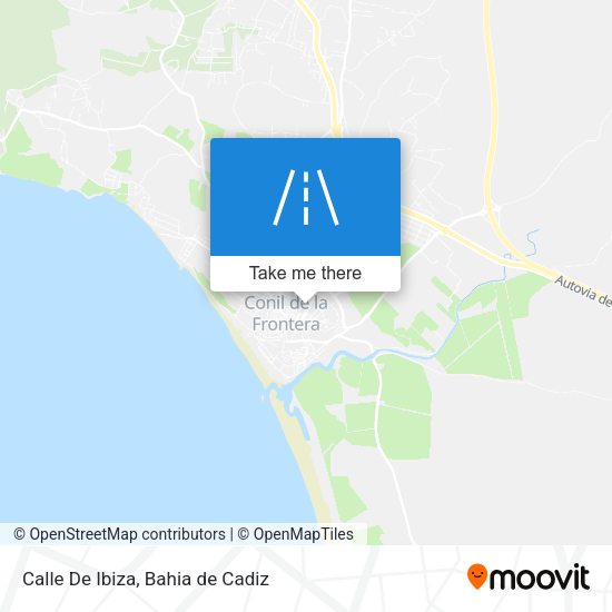 Calle De Ibiza map
