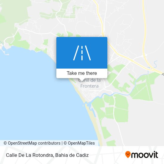 Calle De La Rotondra map